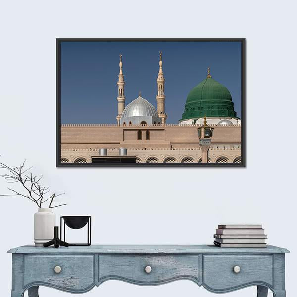 Masjid Al-Haram Panoramic Canvas Wall Art-1 Piece-36" x 12"-Tiaracle