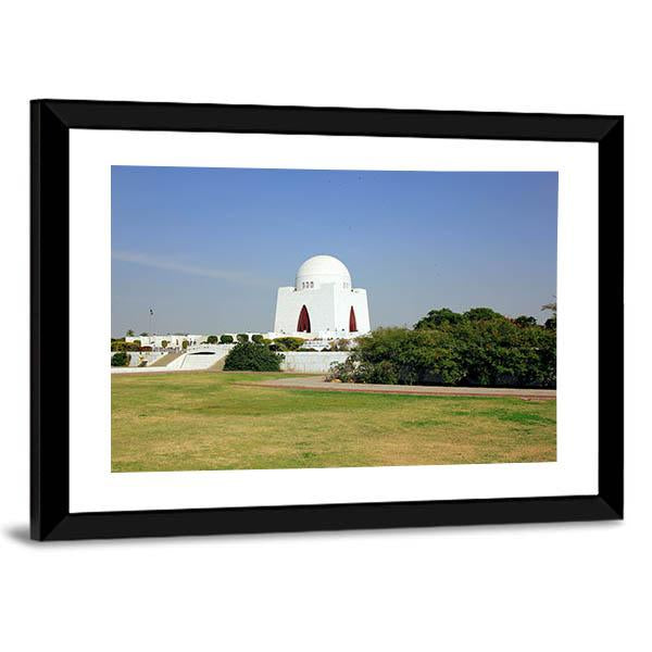 Mazar-E-Quaid Pakistan Panoramic Canvas Wall Art-1 Piece-36" x 12"-Tiaracle