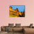 Medieval Castle In Twilight Canvas Wall Art-1 Piece-Gallery Wrap-48" x 32"-Tiaracle