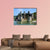 Medieval Golubac Fortress Canvas Wall Art-4 Pop-Gallery Wrap-50" x 32"-Tiaracle