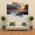Mediterranean Wave During Storm Canvas Wall Art-4 Pop-Gallery Wrap-50" x 32"-Tiaracle
