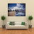 Melting Glaciers Concept Canvas Wall Art-1 Piece-Gallery Wrap-36" x 24"-Tiaracle
