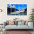 Mendenhall Glacier And Lake In Juneau Canvas Wall Art-5 Horizontal-Gallery Wrap-22" x 12"-Tiaracle