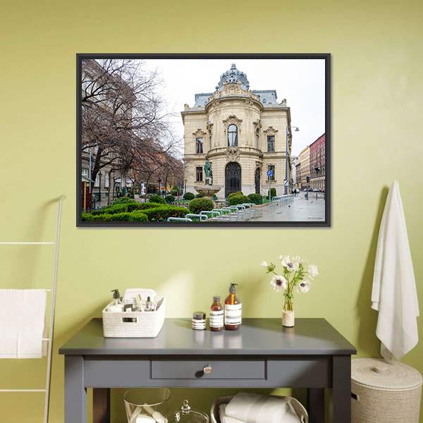 Metropolitan Ervin Szabo Canvas Wall Art-1 Piece-Floating Frame-24" x 16"-Tiaracle