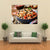 Mexican Tomato Black Beans Rice Canvas Wall Art-1 Piece-Gallery Wrap-48" x 32"-Tiaracle