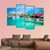 Mexico Isla Mujeres Canvas Wall Art-4 Pop-Gallery Wrap-50" x 32"-Tiaracle