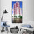 Miami Real Estate Beach Vertical Canvas Wall Art-3 Vertical-Gallery Wrap-12" x 25"-Tiaracle