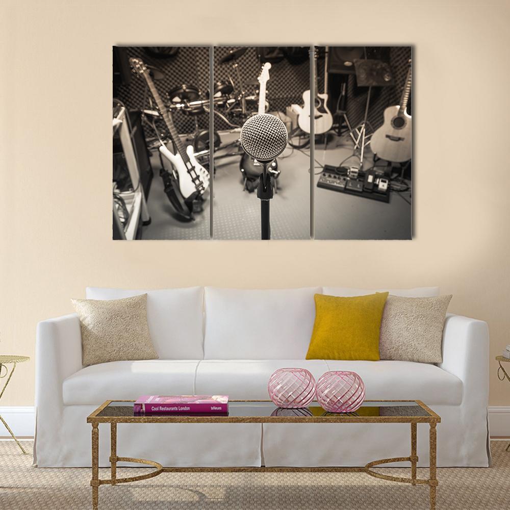 Musical Equipment's Canvas Wall Art-3 Horizontal-Gallery Wrap-37" x 24"-Tiaracle