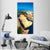 Middle East Satellite View Vertical Canvas Wall Art-3 Vertical-Gallery Wrap-12" x 25"-Tiaracle