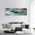 Military Airplane In Speed Panoramic Canvas Wall Art-3 Piece-25" x 08"-Tiaracle