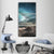 Milky Way At Dawn Vertical Canvas Wall Art-3 Vertical-Gallery Wrap-12" x 25"-Tiaracle