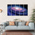 Milky Way Galaxy Canvas Wall Art-5 Horizontal-Gallery Wrap-22" x 12"-Tiaracle