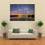 Milky Way Over Lake Canvas Wall Art-3 Horizontal-Gallery Wrap-37" x 24"-Tiaracle