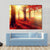 Scenic Autumn Forest Canvas Wall Art-3 Horizontal-Gallery Wrap-37" x 24"-Tiaracle
