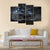 Modern Battle Tank Canvas Wall Art-4 Pop-Gallery Wrap-50" x 32"-Tiaracle