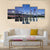 Bridge Over Vistula River Canvas Wall Art-5 Star-Gallery Wrap-62" x 32"-Tiaracle