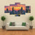 Modern Building Bangkok Canvas Wall Art-5 Pop-Gallery Wrap-47" x 32"-Tiaracle