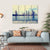 Modern Buildings Of Gold Coast Canvas Wall Art-4 Horizontal-Gallery Wrap-34" x 24"-Tiaracle