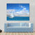 Modern Sail Boat Canvas Wall Art-4 Square-Gallery Wrap-17" x 17"-Tiaracle