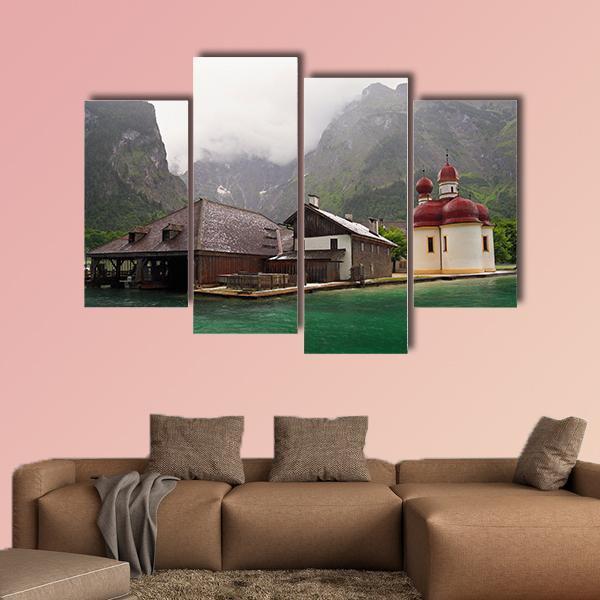 Monastery Of St. Bartholomew Canvas Wall Art-4 Pop-Gallery Wrap-50" x 32"-Tiaracle