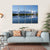 Mont Blanc Reflected In Cheserys Lake Canvas Wall Art-4 Horizontal-Gallery Wrap-34" x 24"-Tiaracle