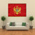 Montenegro Flag Canvas Wall Art-4 Square-Gallery Wrap-17" x 17"-Tiaracle