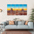 Monument Valley At Dawn Canvas Wall Art-5 Horizontal-Gallery Wrap-22" x 12"-Tiaracle