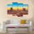 Monument Valley At Dawn Canvas Wall Art-3 Horizontal-Gallery Wrap-37" x 24"-Tiaracle