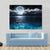 Moon On Sea At Night Canvas Wall Art-1 Piece-Gallery Wrap-48" x 32"-Tiaracle