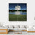 Moon Rise Over Lake Canvas Wall Art-4 Square-Gallery Wrap-17" x 17"-Tiaracle