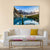 Moraine Lake & Mountain Range Canvas Wall Art-1 Piece-Gallery Wrap-36" x 24"-Tiaracle