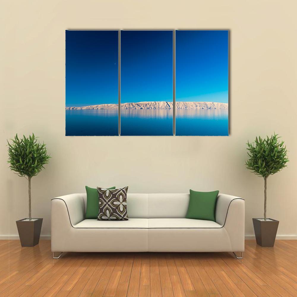 Sea Of Dalmatia Canvas Wall Art-3 Horizontal-Gallery Wrap-37" x 24"-Tiaracle