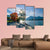 Beautiful Morning On Lake Canvas Wall Art-4 Pop-Gallery Wrap-50" x 32"-Tiaracle
