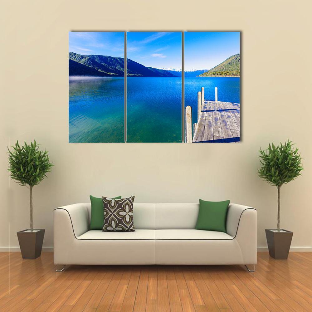 Nelson Lake Wisconsin Canvas Wall Art-3 Horizontal-Gallery Wrap-37" x 24"-Tiaracle