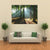 Morning In The Forest Canvas Wall Art-4 Square-Gallery Wrap-17" x 17"-Tiaracle
