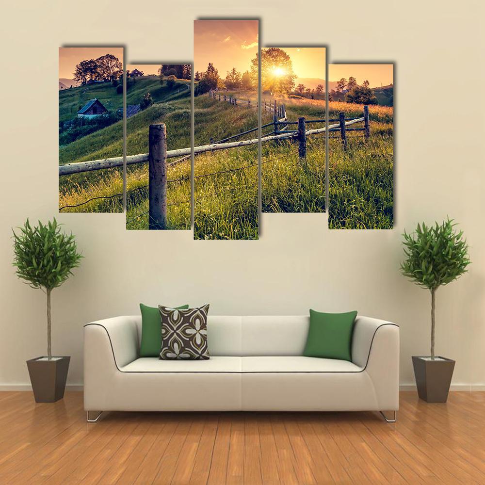 Fantastic Morning Canvas Wall Art-5 Pop-Gallery Wrap-47" x 32"-Tiaracle