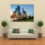 Moscow Business Center Canvas Wall Art-4 Square-Gallery Wrap-17" x 17"-Tiaracle