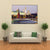 Moscow Kremlin At Dusk Canvas Wall Art-4 Square-Gallery Wrap-17" x 17"-Tiaracle