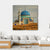 Mosque In Turkistan Canvas Wall Art-4 Square-Gallery Wrap-17" x 17"-Tiaracle