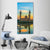 Mosque Reflection On Lake Vertical Canvas Wall Art-3 Vertical-Gallery Wrap-12" x 25"-Tiaracle