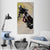 Motorbike Rider Vertical Canvas Wall Art-3 Vertical-Gallery Wrap-12" x 25"-Tiaracle