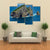 Motukokako Island Canvas Wall Art-4 Pop-Gallery Wrap-50" x 32"-Tiaracle