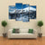 Ski Resort Canada Canvas Wall Art-4 Pop-Gallery Wrap-50" x 32"-Tiaracle