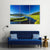 Mount Bachelor From Lake Canvas Wall Art-4 Pop-Gallery Wrap-50" x 32"-Tiaracle