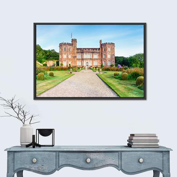 Mount Edgcumbe Canvas Wall Art-1 Piece-Floating Frame-24" x 16"-Tiaracle