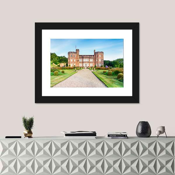 Mount Edgcumbe Canvas Wall Art-1 Piece-Framed Print-20" x 16"-Tiaracle