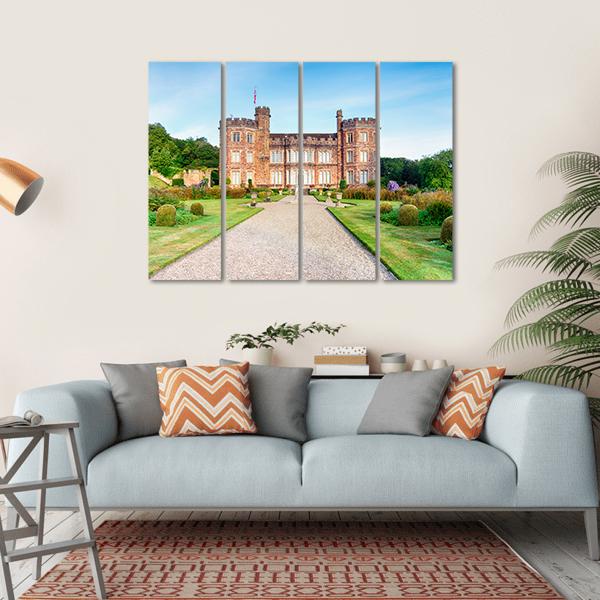 Mount Edgcumbe Canvas Wall Art-4 Horizontal-Gallery Wrap-34" x 24"-Tiaracle