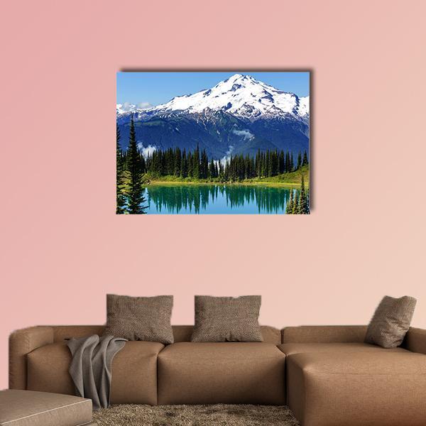 Mount Rainier National Park Washington Canvas Wall Art-1 Piece-Gallery Wrap-36" x 24"-Tiaracle