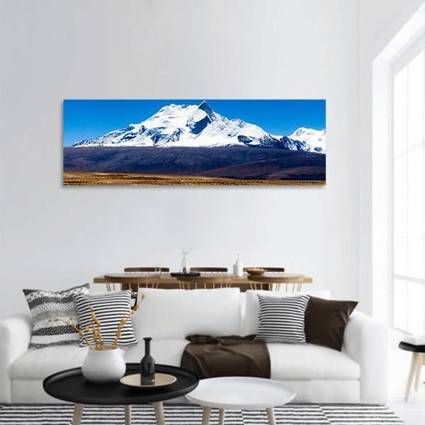 Mt Shishapangma China Panoramic Canvas Wall Art-1 Piece-36" x 12"-Tiaracle