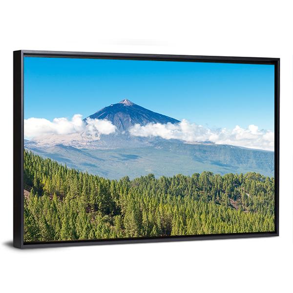 Mount Teide Canvas Wall Art-3 Horizontal-Gallery Wrap-25" x 16"-Tiaracle